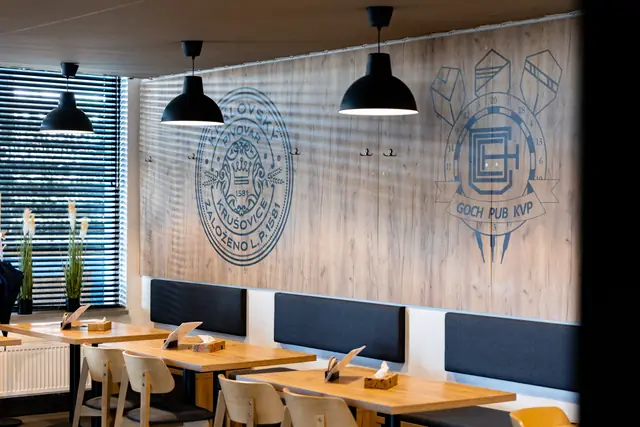 Interiér Goch Pub Košice